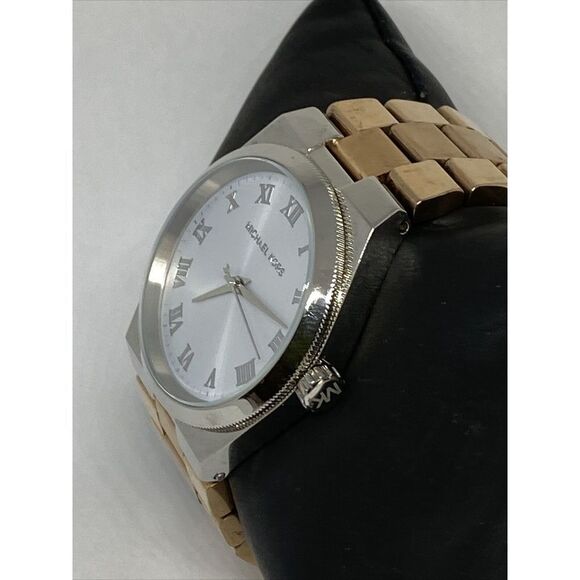 Michael Kors Channing MK6150 Women's Stainless Steel Analog Quartz Watch XR225 - Picture 4 of 12